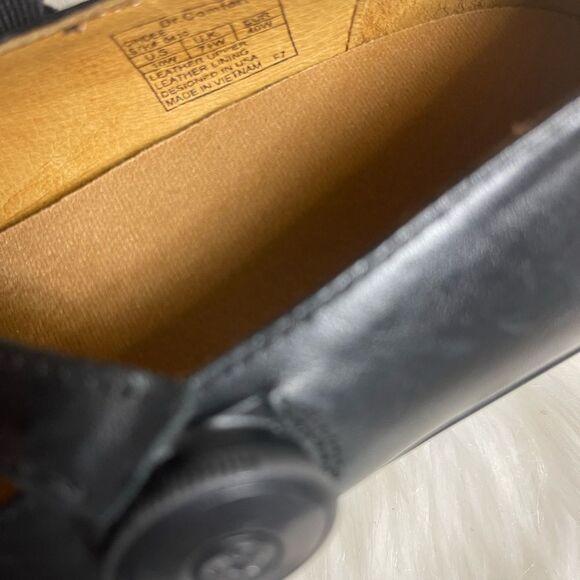 Dr Comfort Cindee Leather Black Mary Jane wedge 2” heels BOA System SZ10W - Picture 10 of 10